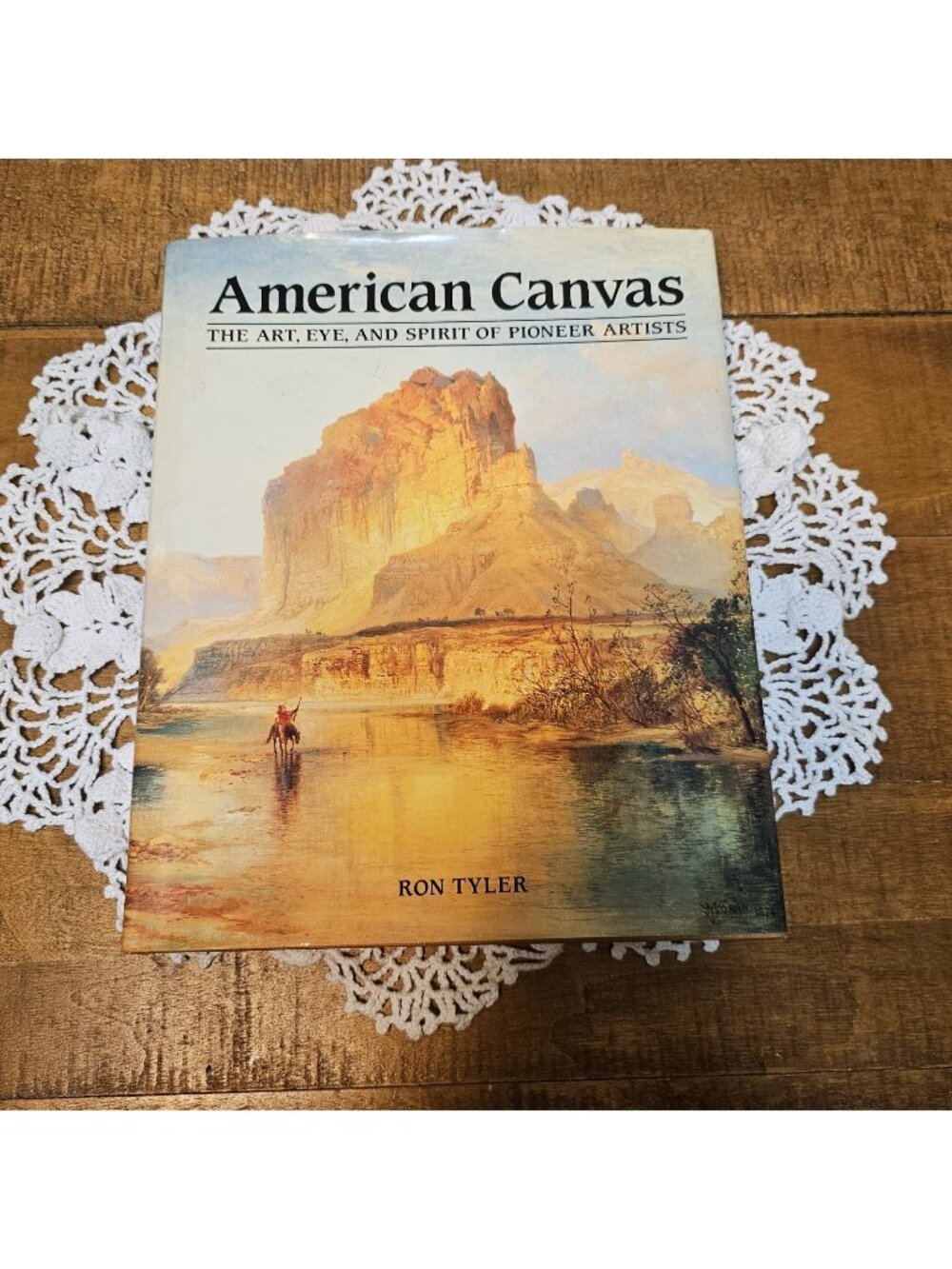 Visions of America Pioneer Artists in a New Land Ron Tyler Hardcover 1983 Color!